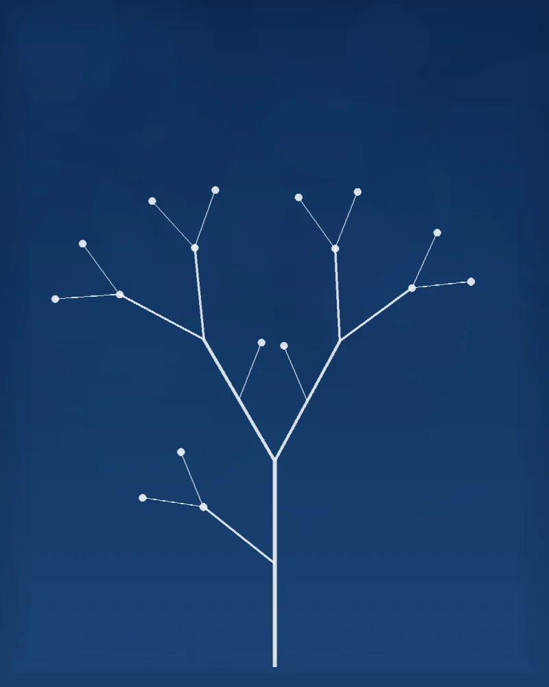 Větvička s plody #BlueprintBranch01